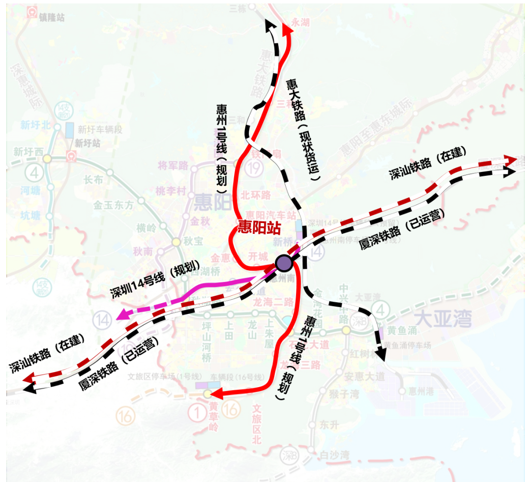 Aedas新作 | 大湾区站城一体化新节点，惠阳站综合交通枢纽