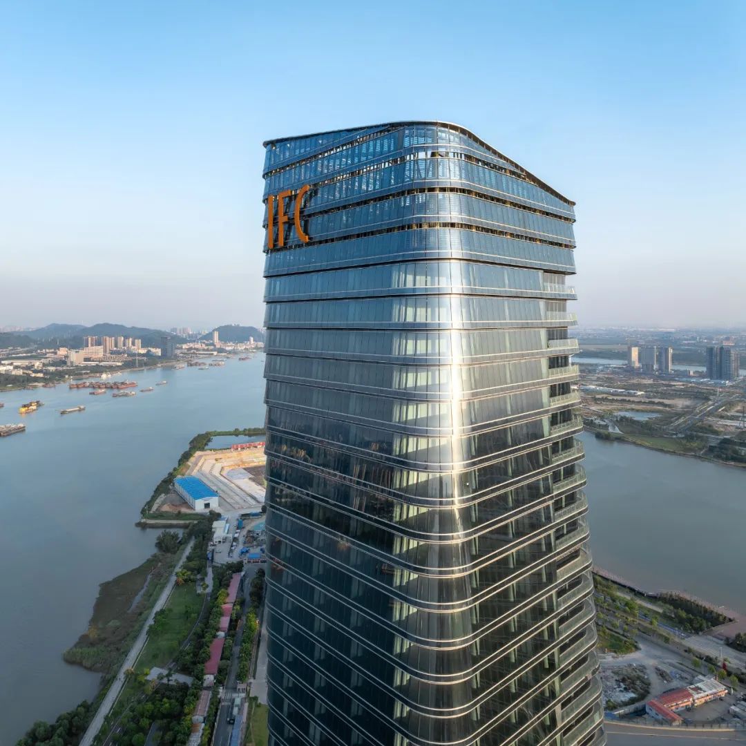 Aedas新作 | 广州南沙IFC：灵山之翼，定义湾区新城门户