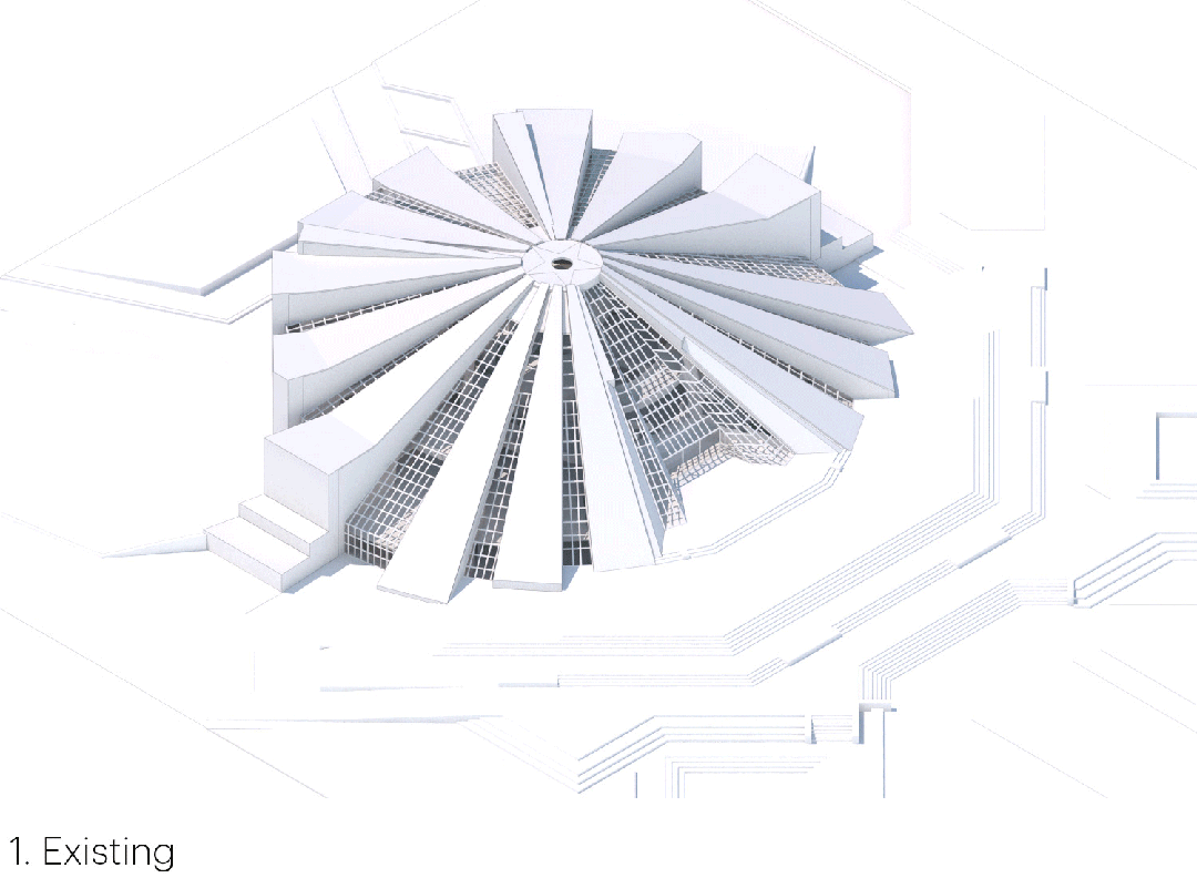MVRDV 焕新「地拉那金字塔」，打造阿尔巴尼亚新文化教育中心
