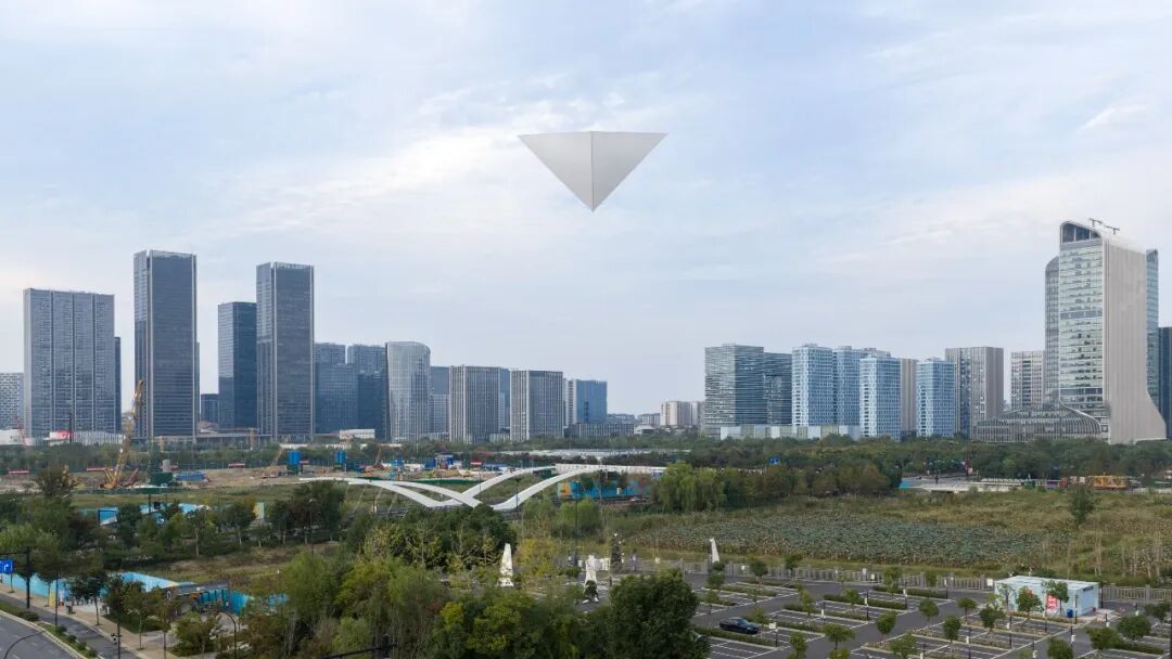 从「光之塔」到「云坐标」｜line+在杭州第三中心中轴线的城市媒介实验