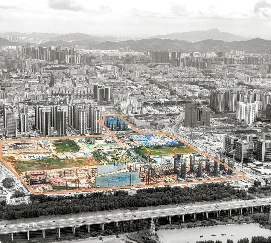 现场 | 深圳前海·华发冰雪世界施工建设稳步推进中！