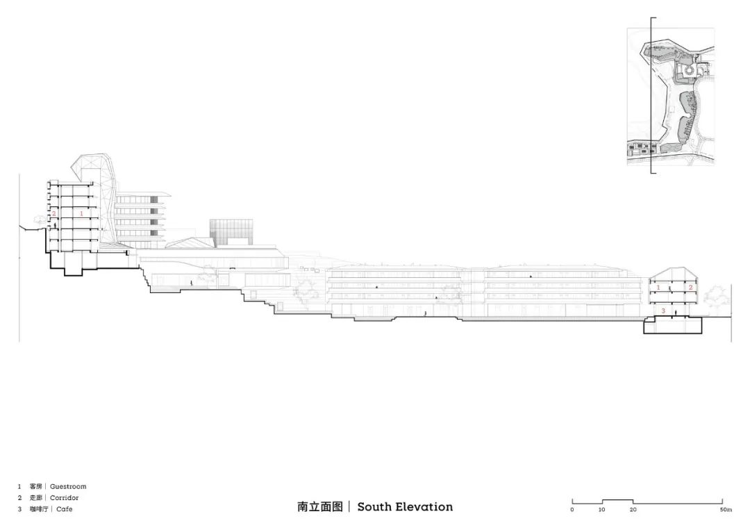 goa作品 | 湘湖自由庄园：在30米高差间顺势生长