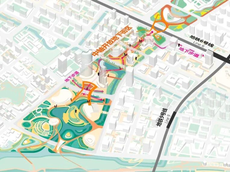 宁波甬江科创区研发总部及周边城市设计：以&ldquo;超链POD&rdquo;织就世界级滨水未来 | HPP