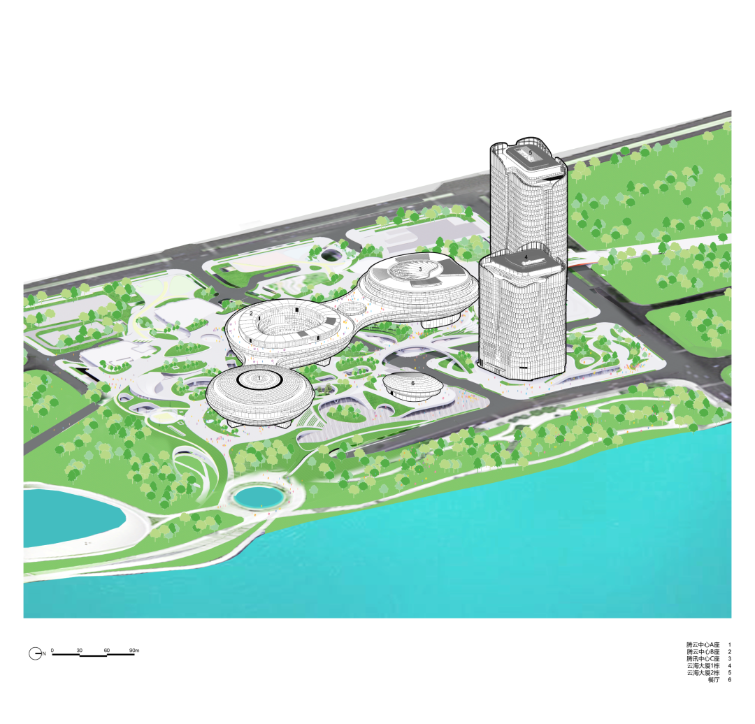 马岩松 &times; 腾讯丨腾云中心：一座面向城市的企业总部