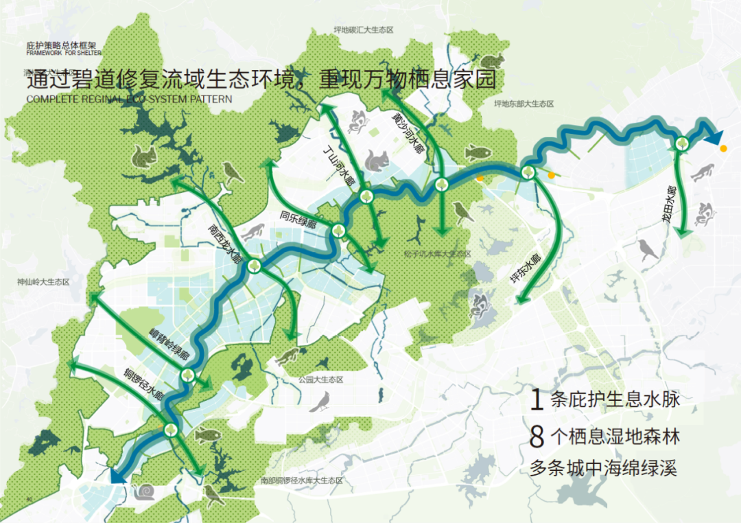 龙园焕活，城水共兴 - 龙岗河干流碧道示范段 龙园水岸 | LA理事风采