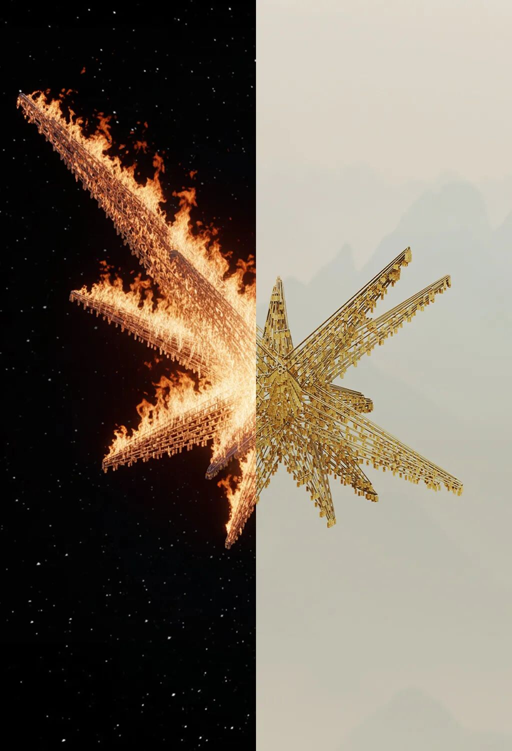 马岩松为阳朔糖舍所作装置&ldquo;超级星&rdquo;现已揭幕