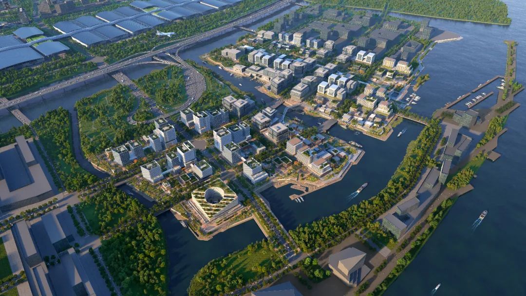 gmp新闻 | gmp在深圳中欧蓝色产业园城市设计及启动区建筑概念设计国际竞赛中获得第一名
