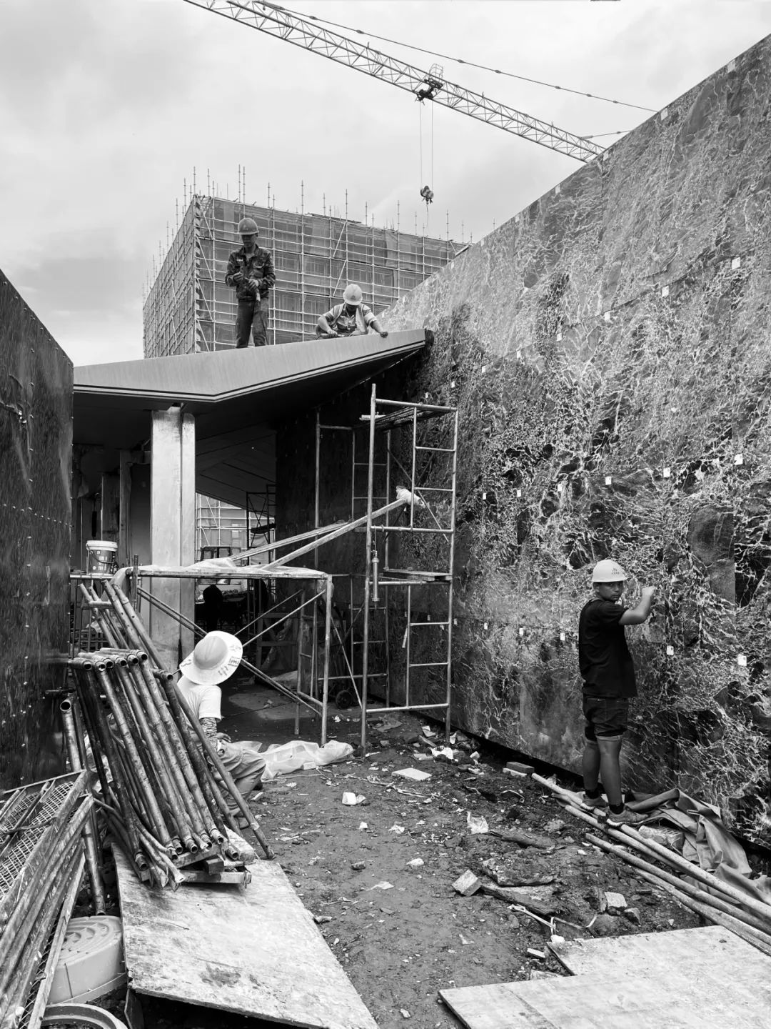 「青绿美学」的建造表达 | 杭州湖颂丹青府【致逸现场】