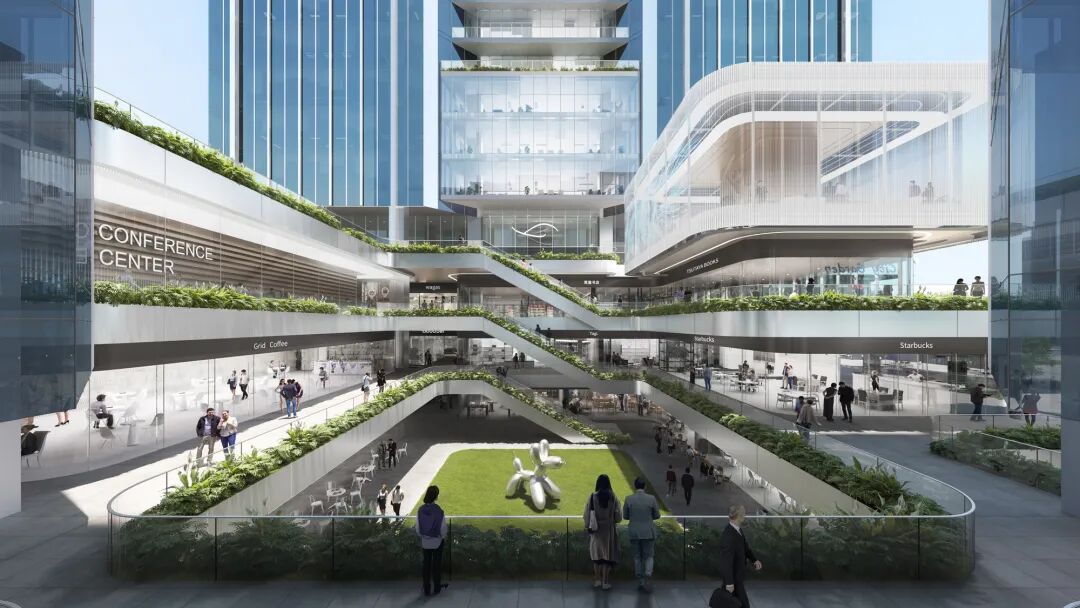 Aedas新作 | 广州滨江总部综合体，未来智造产业的孵化器