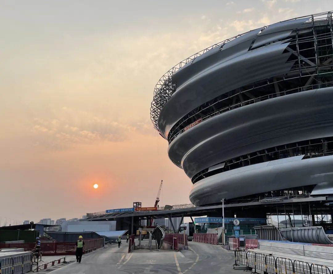 马岩松MAD海南科技馆建设中