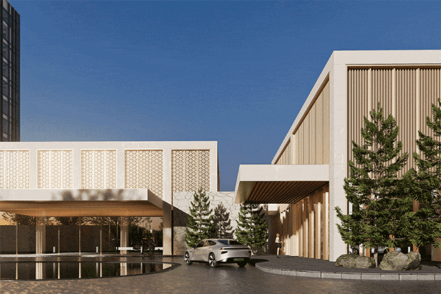 Aedas新作 | 中国绿发新疆库尔勒万丽万怡酒店，人文自然旅居新标杆
