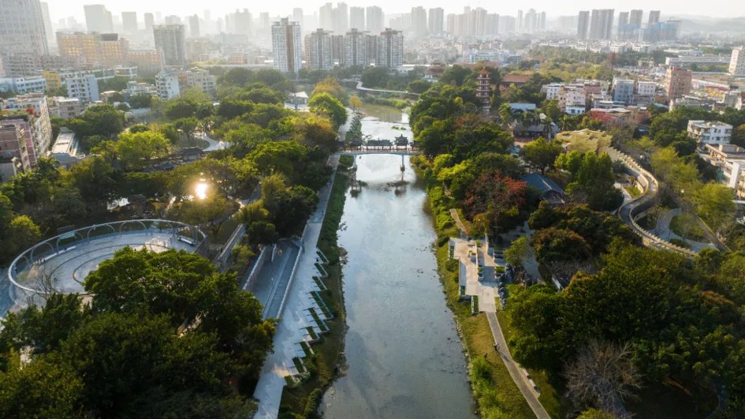龙园焕活，城水共兴 - 龙岗河干流碧道示范段 龙园水岸 | LA理事风采
