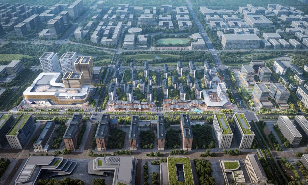 Aedas新作 | 雄安大学城项目一期:东西两翼,树立校城融合