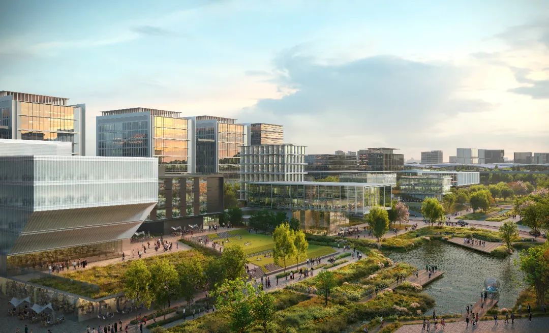 gmp新闻 | gmp在深圳中欧蓝色产业园城市设计及启动区建筑概念设计国际竞赛中获得第一名