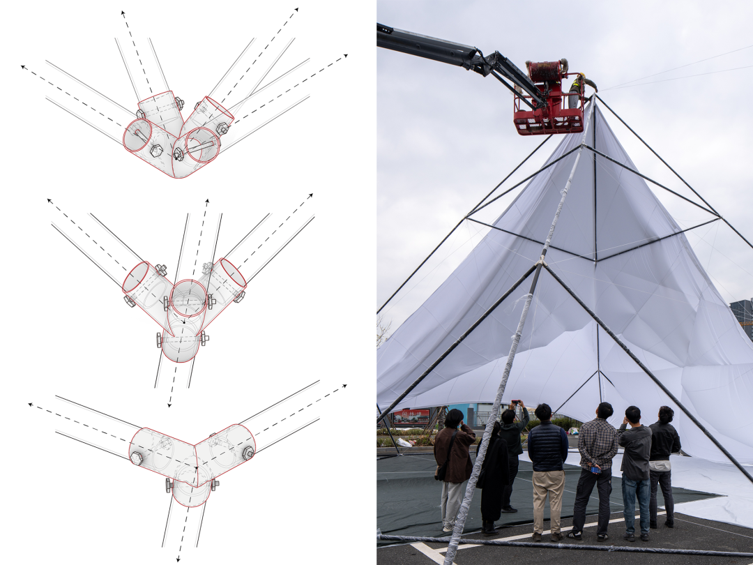 从「光之塔」到「云坐标」｜line+在杭州第三中心中轴线的城市媒介实验