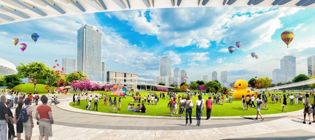 LA理事风采 | 潍坊中央商务区公园景观设计