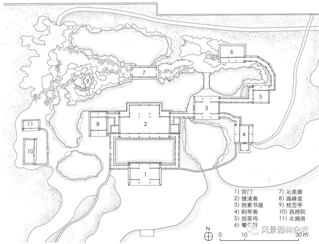 LA专题 | 张楠 孔宇航 | 图绘对于空间的再书写——以镜清斋（静心斋）图档解读为例