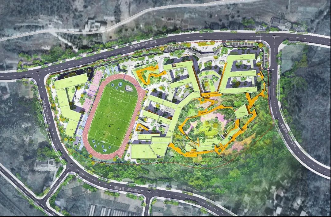 西筑设计 I 三峡巴蜀中学：建筑与大地的和谐协奏