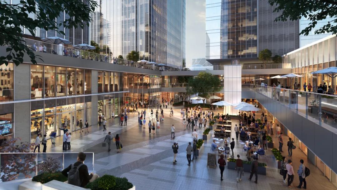 Aedas、GDAD共造粤海·云港城商业综合体，刷新广州白云天际线