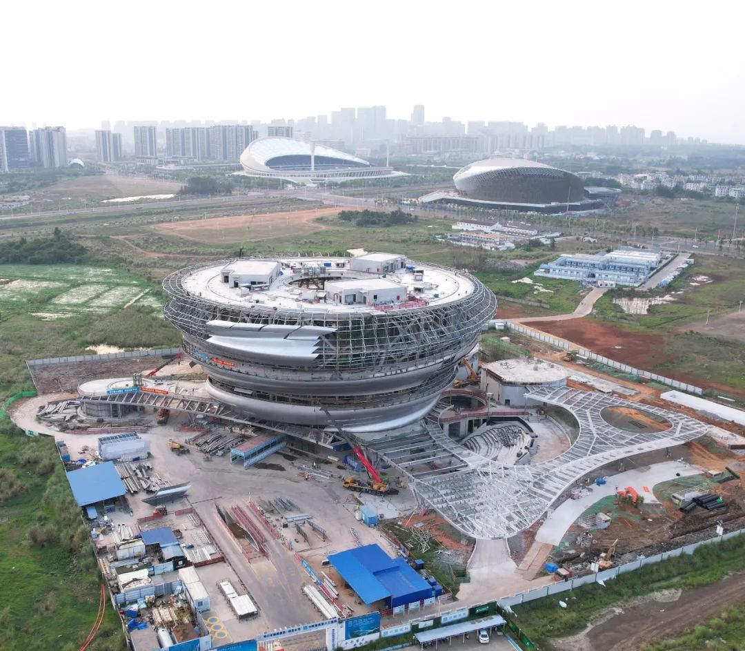 马岩松MAD海南科技馆建设中