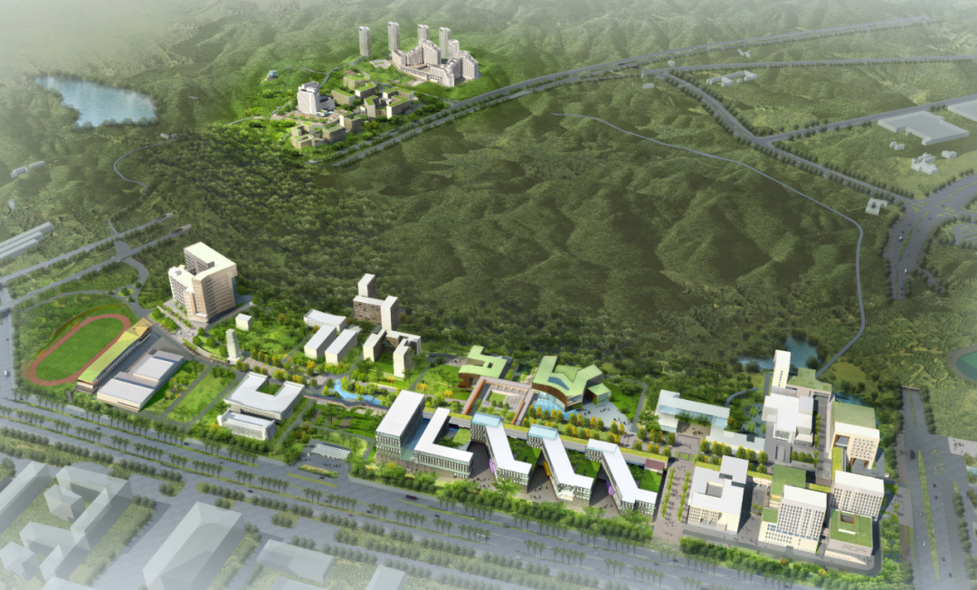 香港中文大学（深圳）二期丨山水林间，在地生长