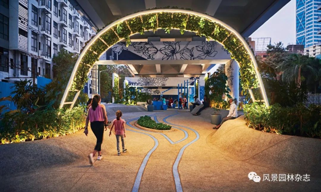 LA作品 | 激活基础设施：MVRDV 在孟买“绿里乐园”项目中打造的高架桥下社区空间