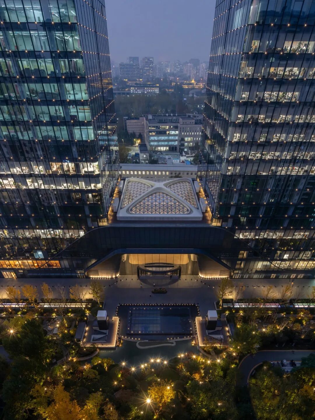 新作 | 北京丽金智地中心,为中关村塑造一座“城市客厅”