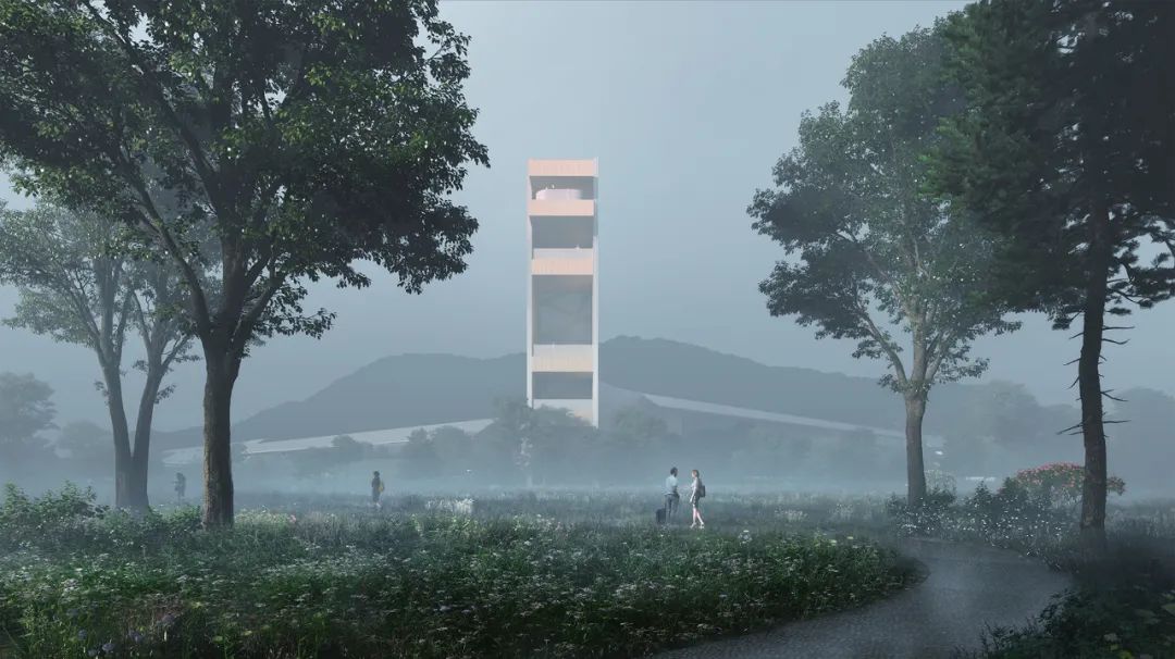 瞬间公园——甬台温高速公路改扩建工程院桥服务区设计方案