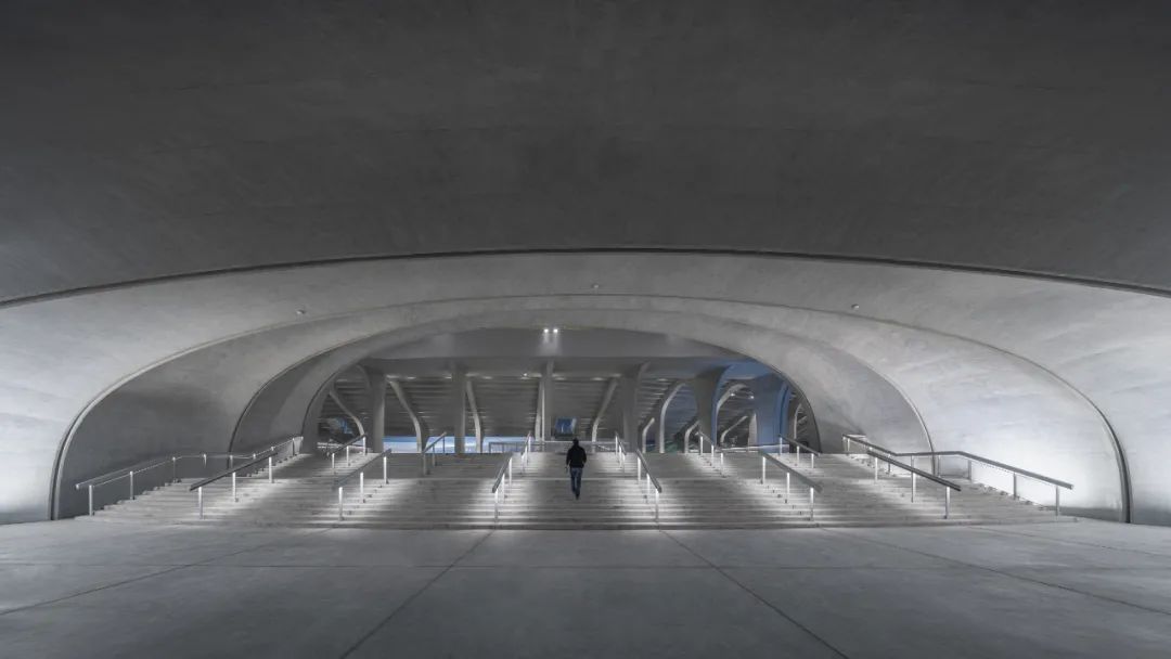 “消失的体育场”建成,马岩松/MAD全球最大覆土建筑群设计