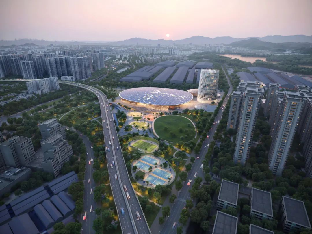 MVRDV 赢得深圳市坪山区体育公园建筑设计竞赛
