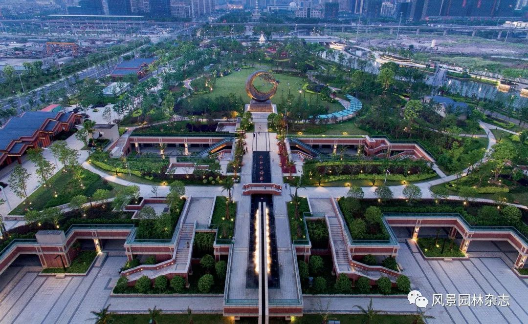 LA作品 | 中轴上的城市绿心——温州城市中央绿轴公园设计