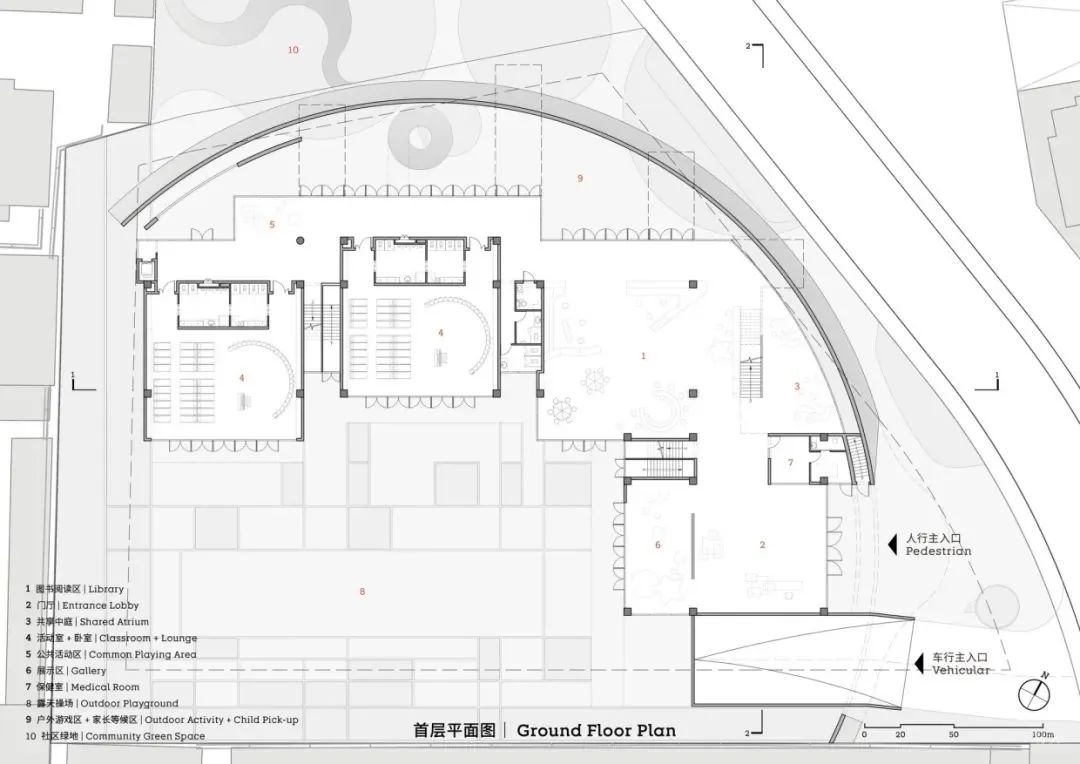 不一样的校园！杭州三里亭幼儿园中标方案 | goa大象设计+江南管理