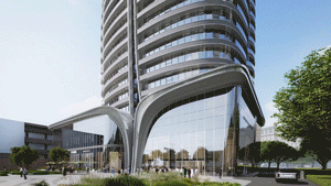 Aedas新作 | 桃园NFC环球经贸中心，山水赋形地标新生