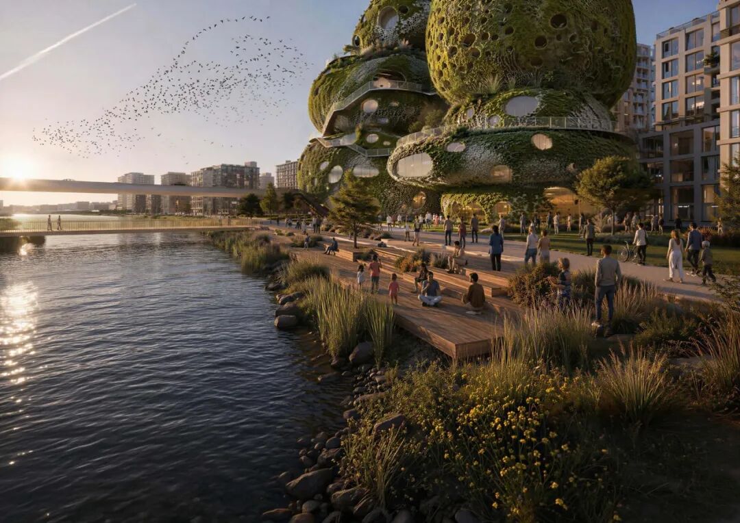 Rotterdam ROCKS! MVRDV 中标鹿特丹「转型大使馆」国际设计竞赛，计划 2032 年建成开放