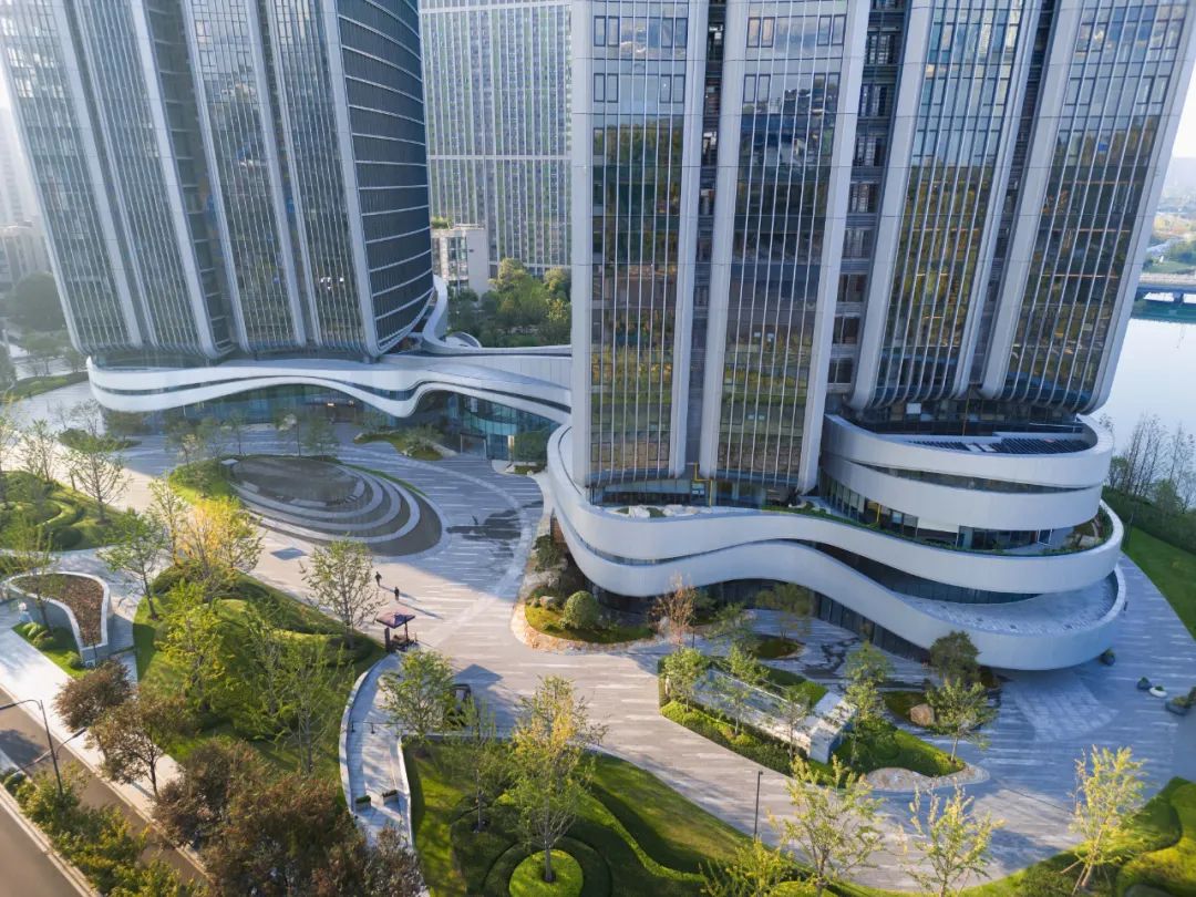 Aedas新作 | 杭州观雲钱塘城，钱塘江畔的全新地标