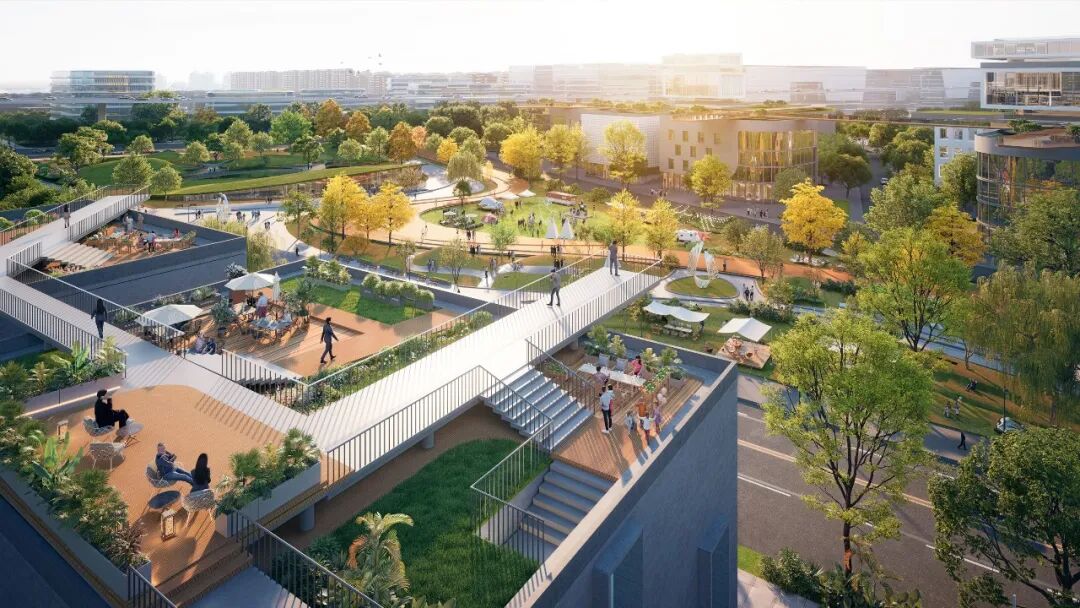 Aedas联合体获杭州全球数字贸易创新港概念性规划及重点地块建筑概念设计竞赛第一名