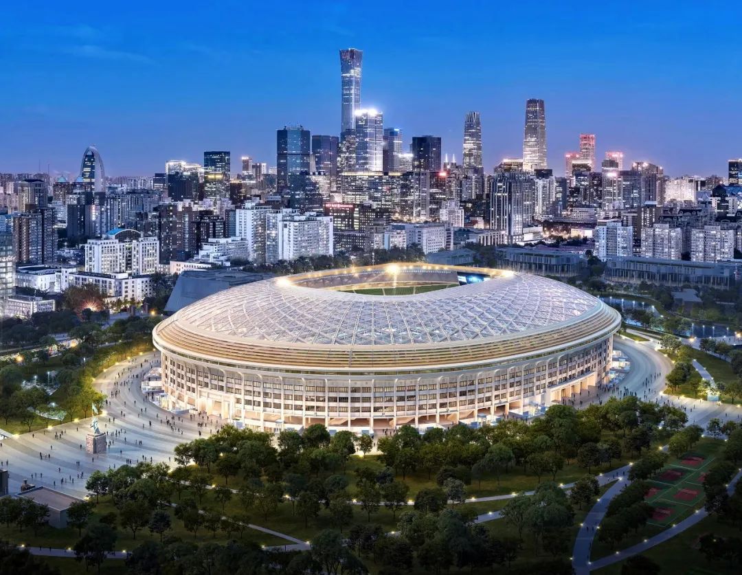 “新工体”亮相跨年之夜 | 赴一场穿越传统与现代的燃情体验