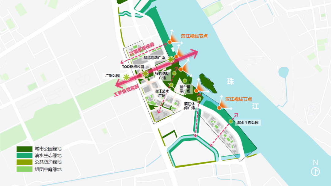Aedas新作 | 广州滨江天地城市设计:珠江岸线工业滨水复兴