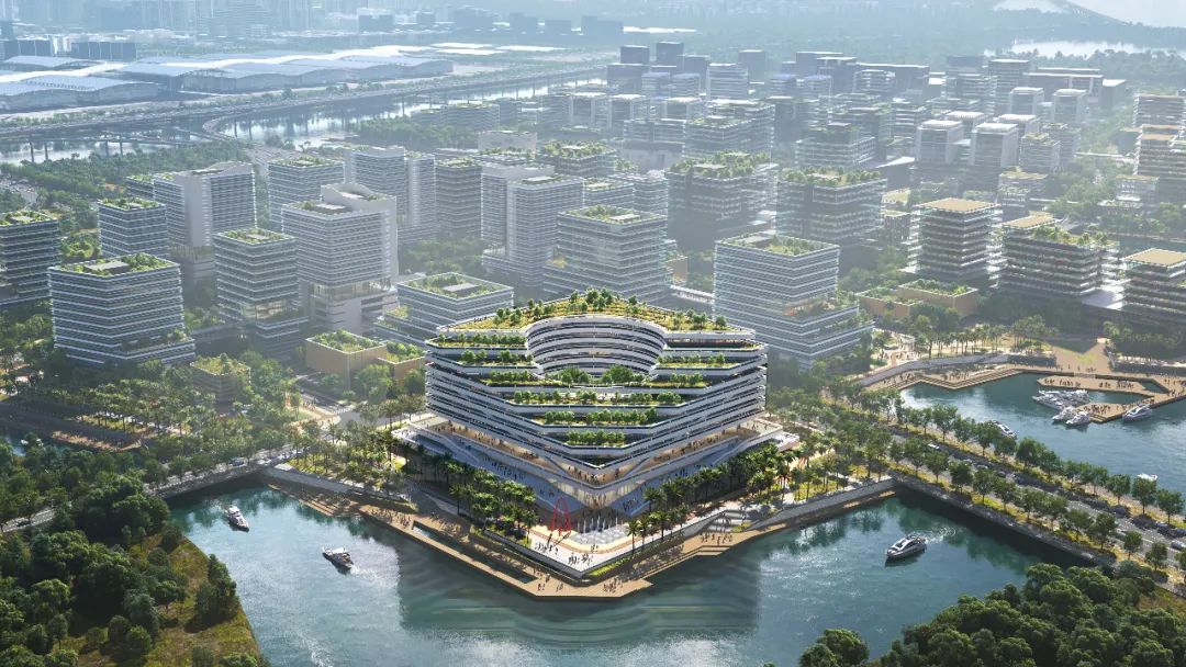 gmp新闻 | gmp在深圳中欧蓝色产业园城市设计及启动区建筑概念设计国际竞赛中获得第一名