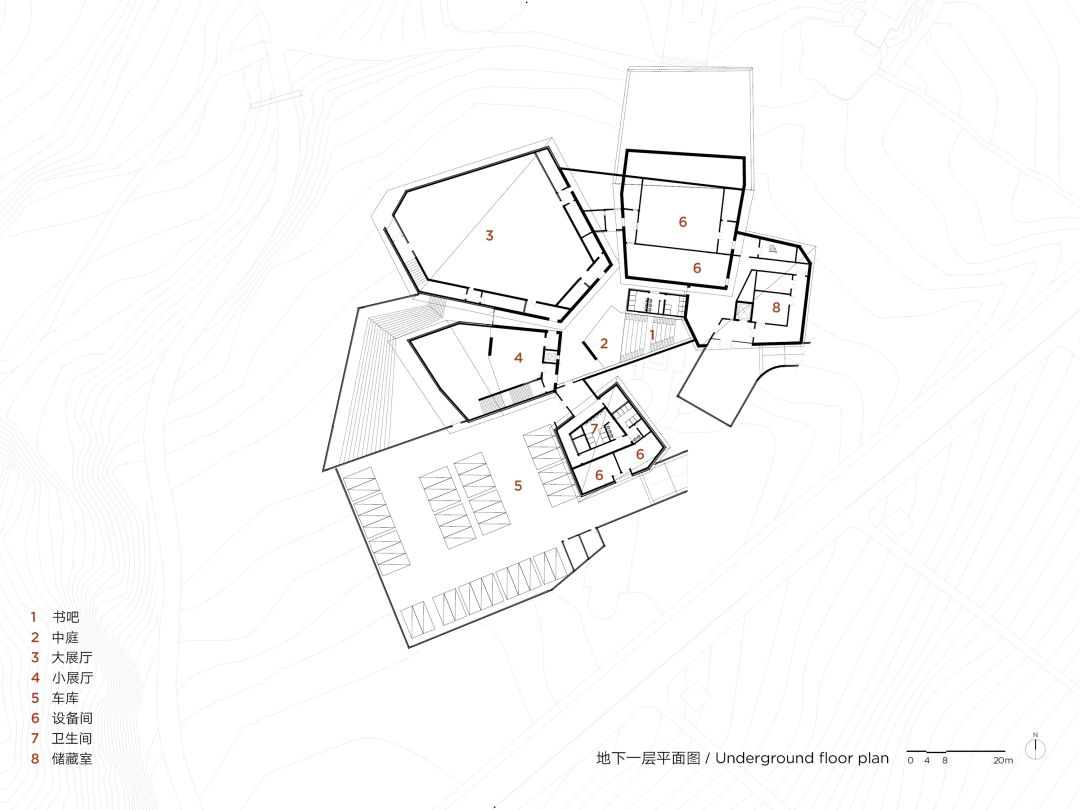 line+WORK | 红色石阵，云南东风韵艺术中心