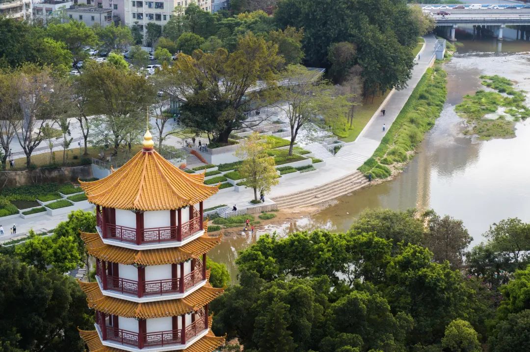 龙园焕活，城水共兴 - 龙岗河干流碧道示范段 龙园水岸 | LA理事风采