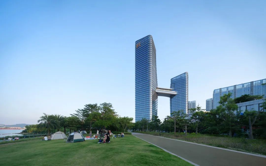 Aedas新作 | 广州南沙IFC：灵山之翼，定义湾区新城门户
