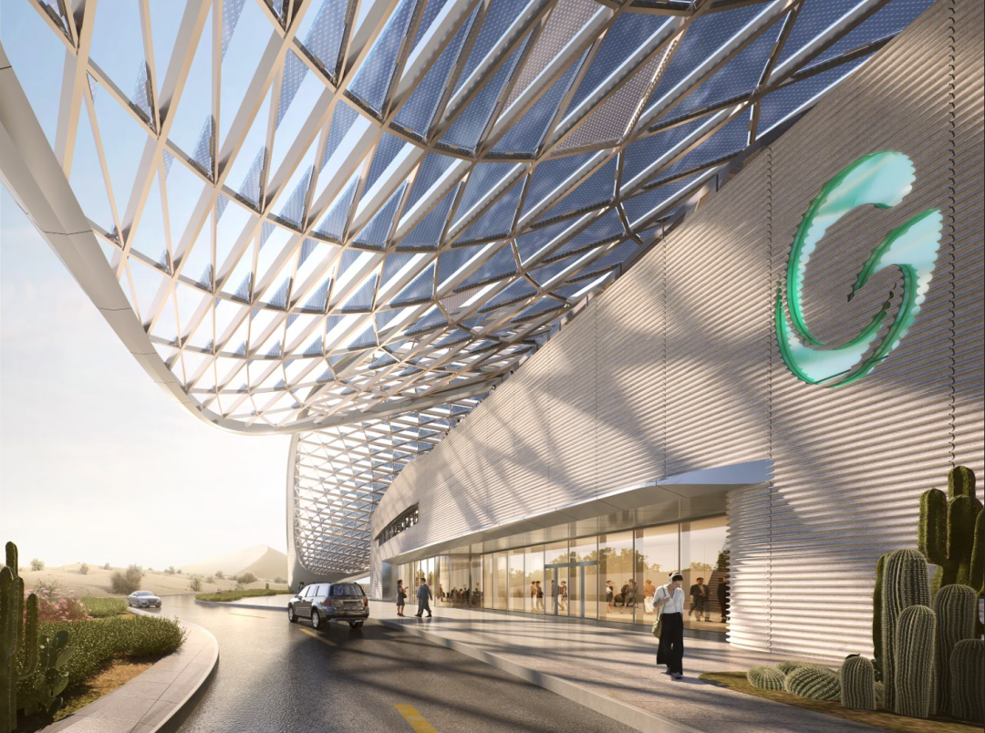 HKS新作首发 | 沙漠中的生命基地&mdash;&mdash;新疆中绿电米东综合服务中心