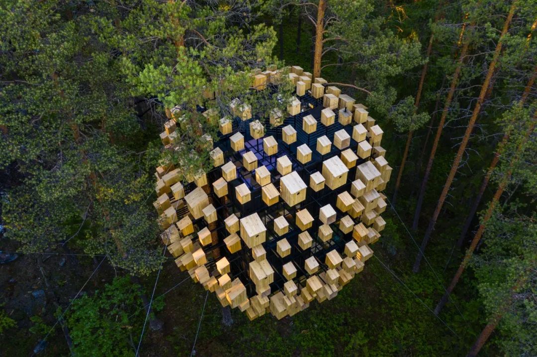 &ldquo;与鸟共栖&rdquo;：Biosphere at Treehotel 入选全球最具奇幻想象力的度假住宿之一