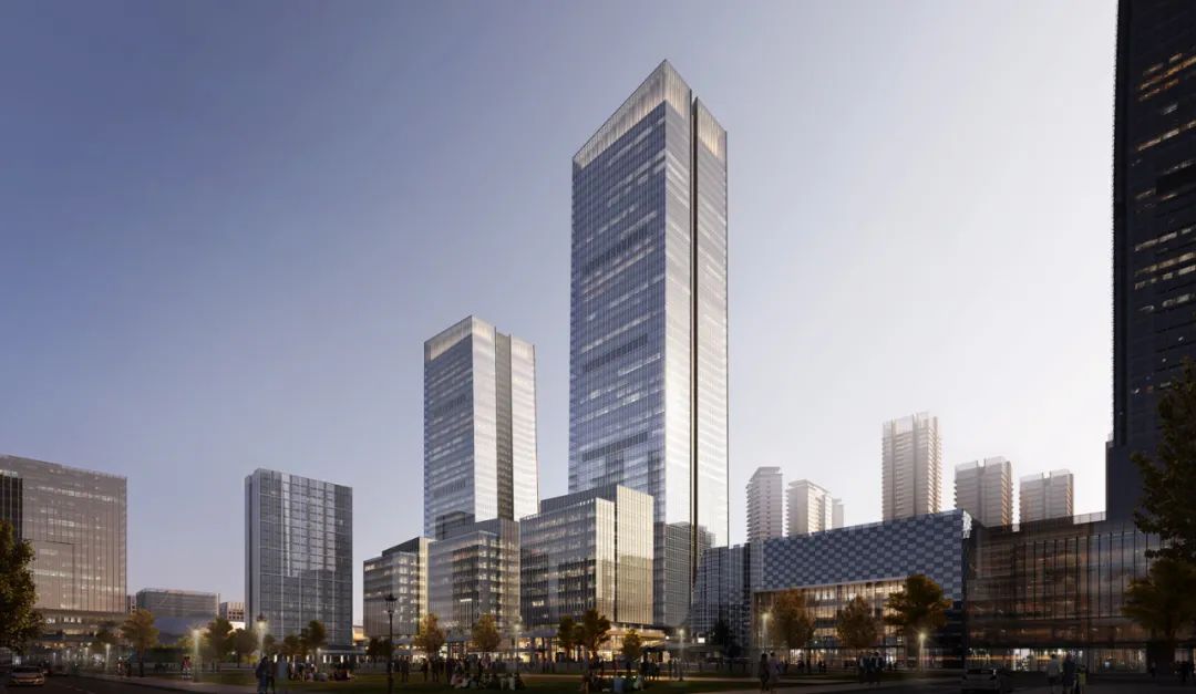 Aedas、GDAD共造粤海·云港城商业综合体，刷新广州白云天际线