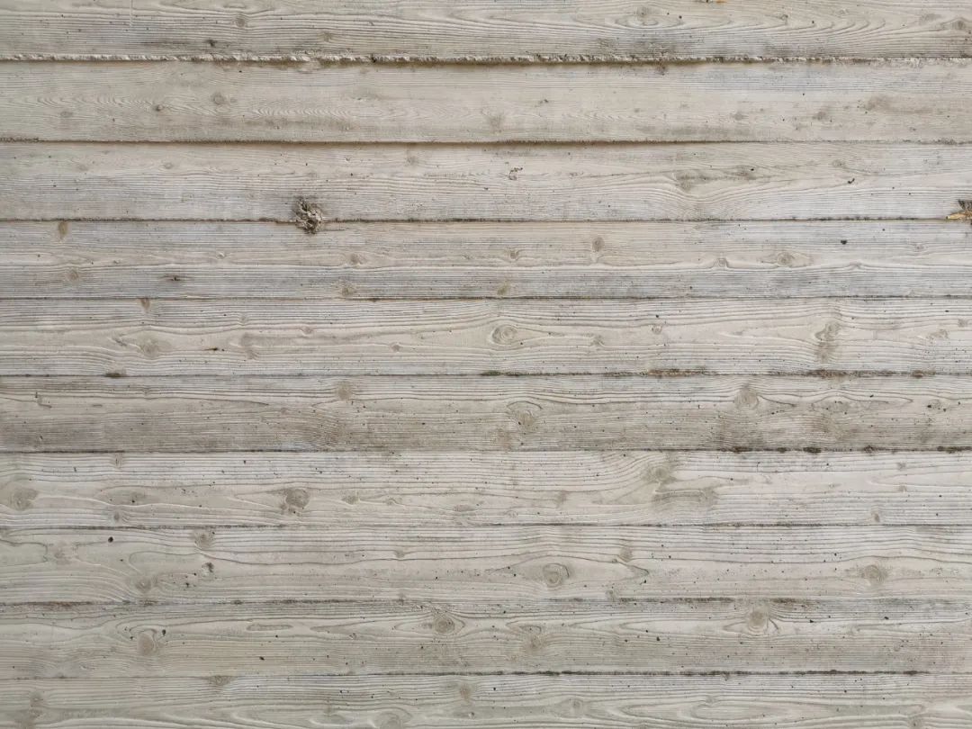 景观墙运用小木纹清水混凝土