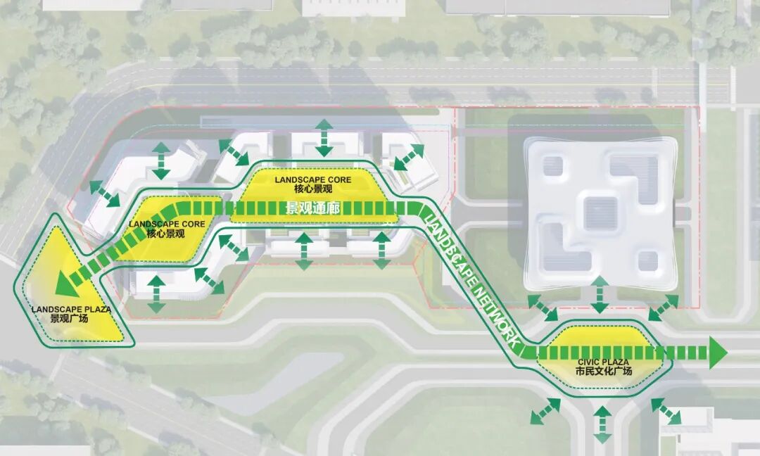 Aedas新作 | 武汉国家网安基地核心区新地标，高效集约的产业生态链