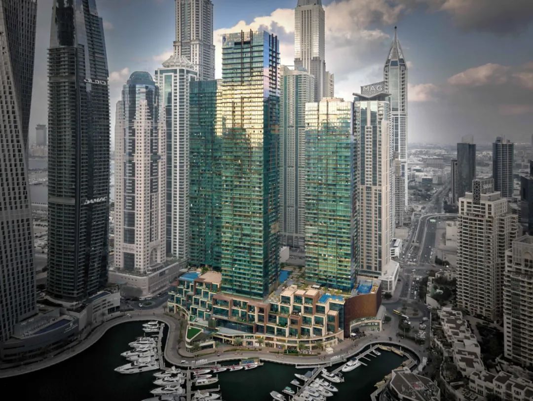 Aedas新作 | Marina Gate住宅项目，迪拜奢华水岸生活