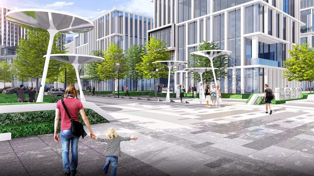 阿普贝思,景观设计,海绵城市,珠海高新区,产业园,智谷圆芯