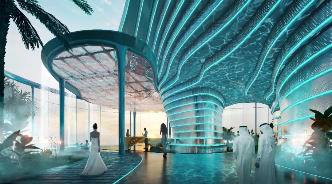 Gensler新作品：DAMAC CASA 迪拜垂直绿洲，重构城市奢华新境